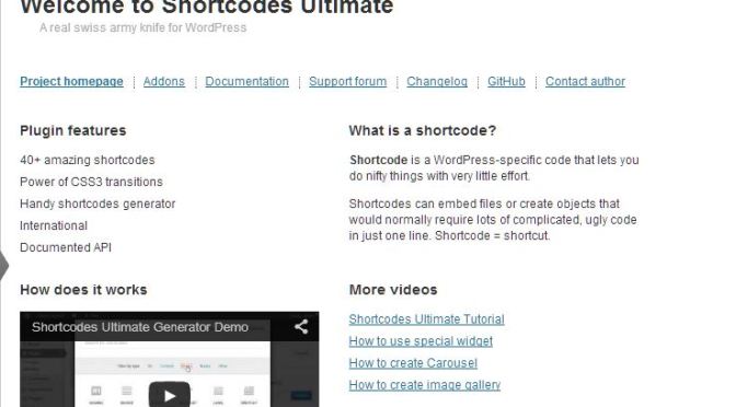 Plugin Review: Shortcode Ultimate