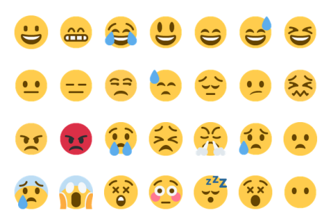 Examples of emoji's used universally